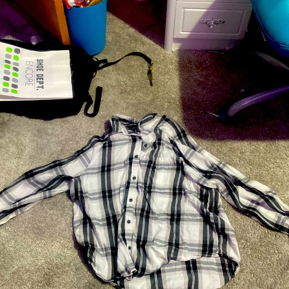 Flannel, button up